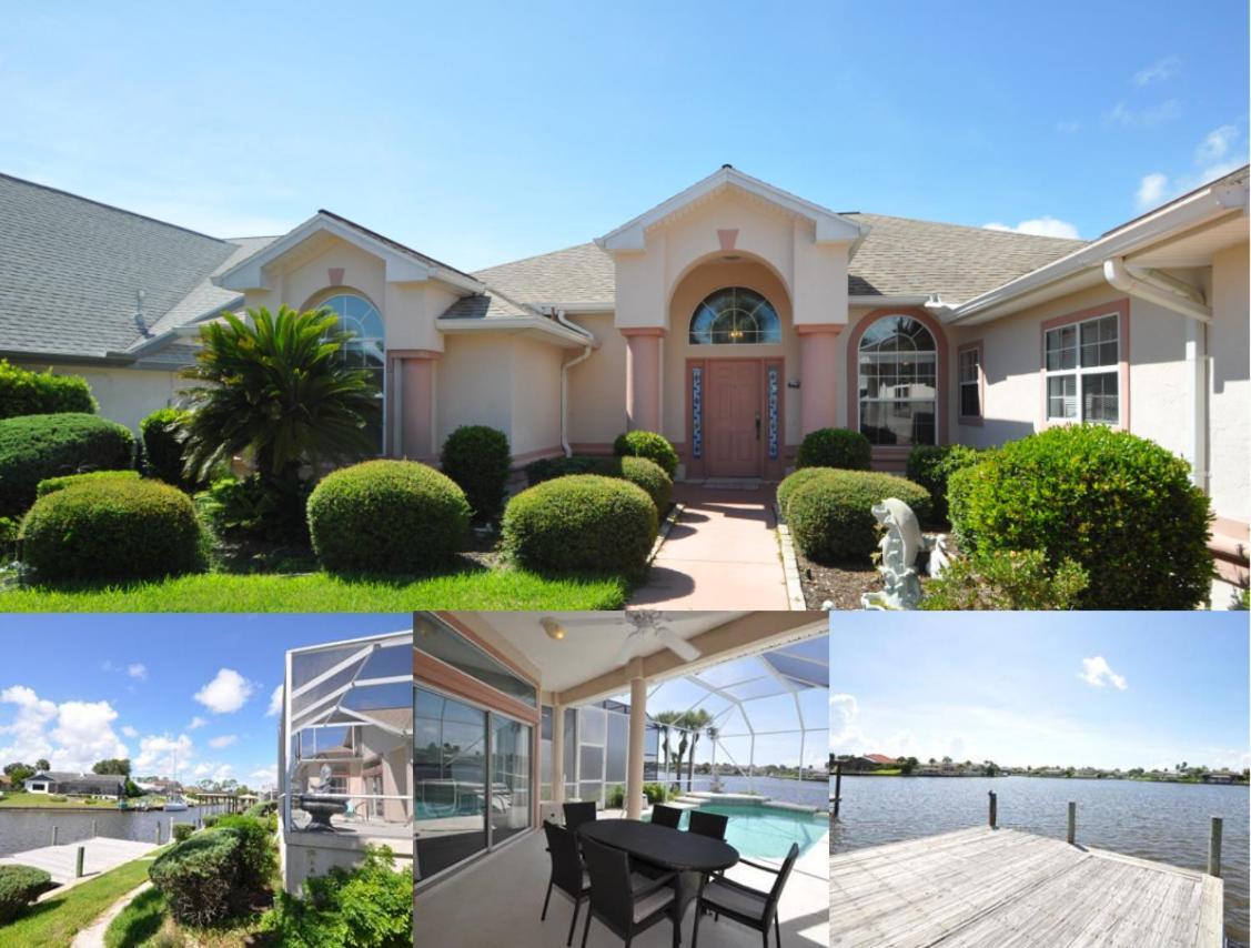 Sunset Bay Beautiful Pool Home - Bring Your Boat Or Jet Ski - Canal With Dock- Sleeps 10 - 4 Bd Palm Coast Exterior photo